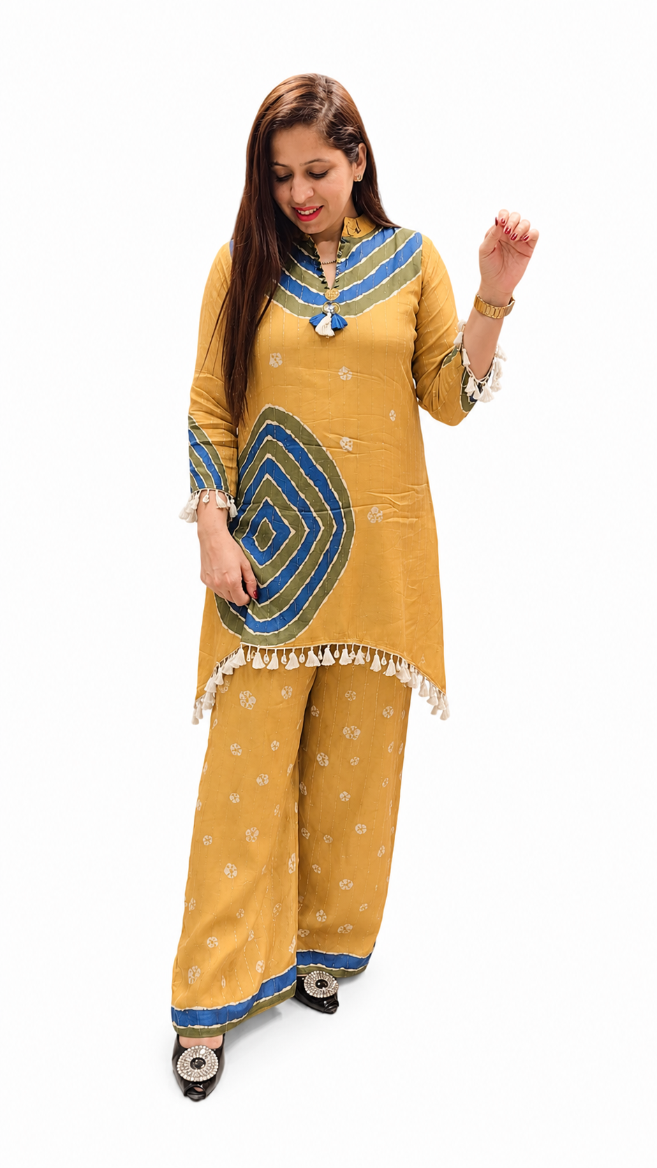 Women's 2-Piece Co-Ord Set – Muslin Cotton Fabric