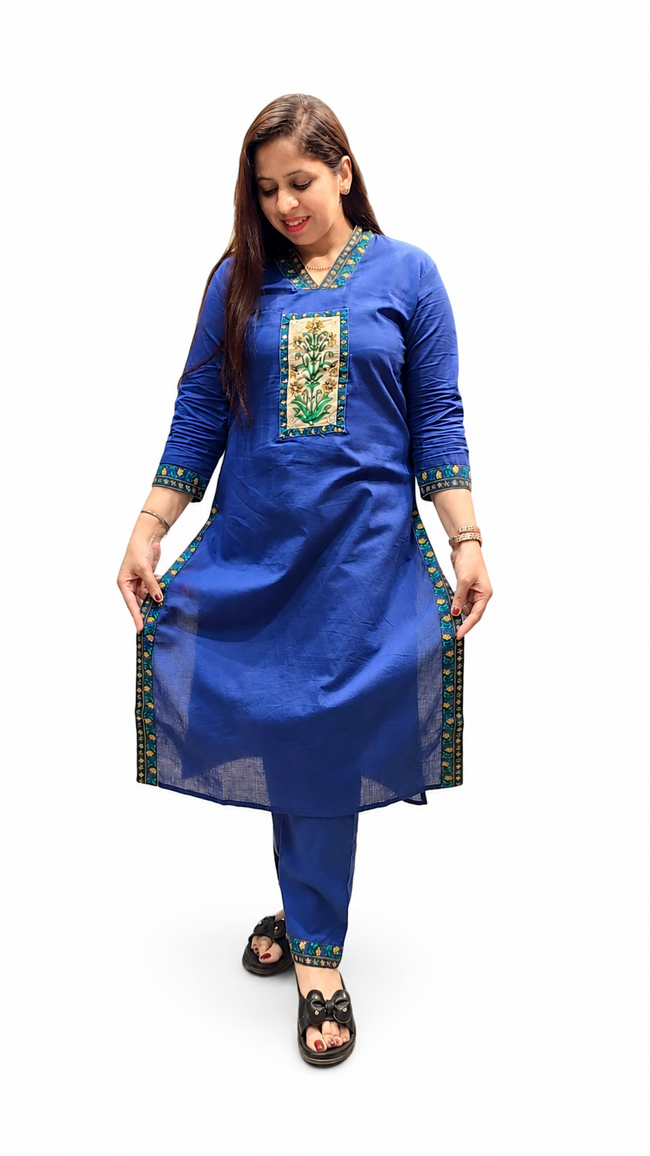 Women's 3-Piece Cotton Suit – Pure Cotton Fabric