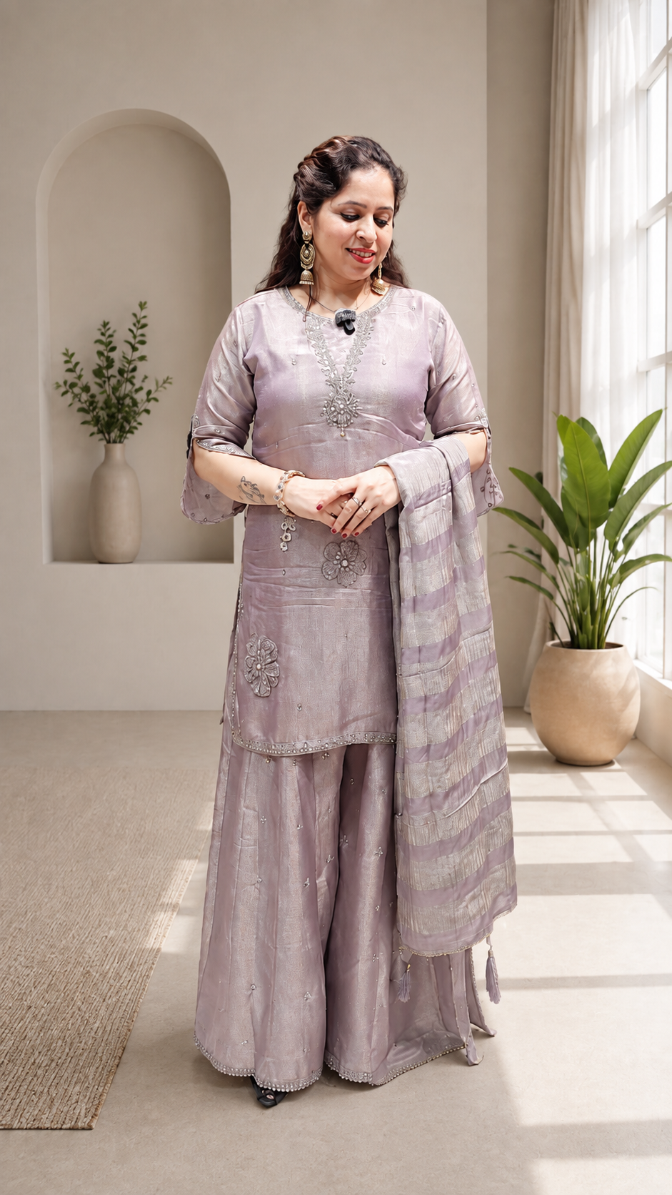 Women's Premium Party Wear Ready-Made Suit Set | Elegant Ethnic Kurta with Dupatta | Stylish Traditional Outfit for Weddings, Festivals & Special Occasions
